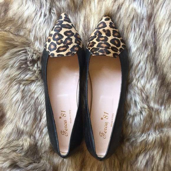 Ferca 81 Shoes Ferca 8 Calf Hair Pointy Flats Poshmark